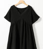 Robe Mini en Dentelle à Col V Élégante