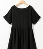 Robe Mini en Dentelle à Col V Élégante