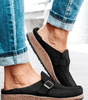 Clogs en Suède à Boucle pour Femmes - Emilia Lane