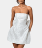 Robe de Cocktail Sans Bretelles pour Femmes