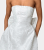 Robe de Cocktail Sans Bretelles pour Femmes