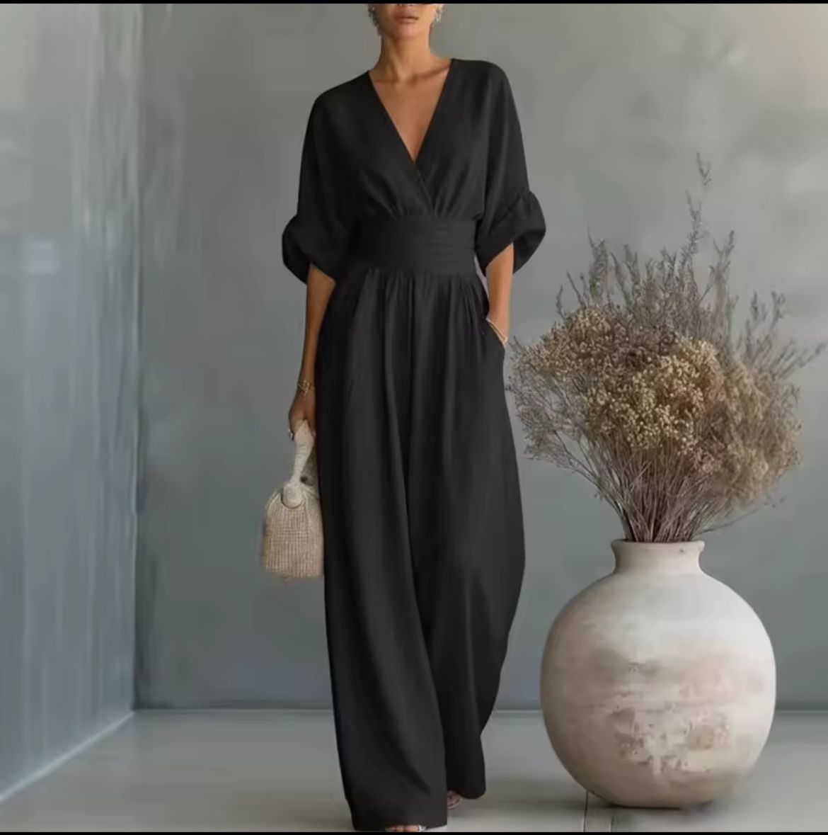 Combinaison Élegante à Taille Haute pour Femme | Idéale pour le Quotidien