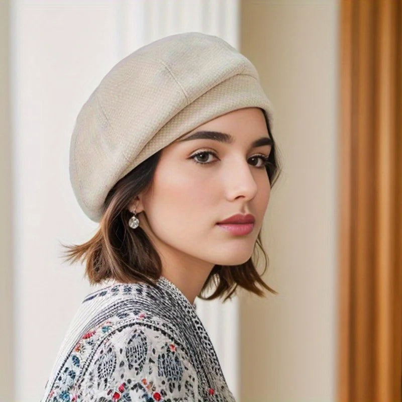 Beret en Laine de Qualité pour Femme