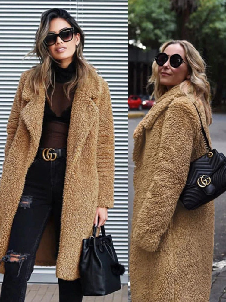Manteau Long Chic pour Femmes