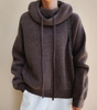 Pull à Capuche Doux et Chaud pour Femmes