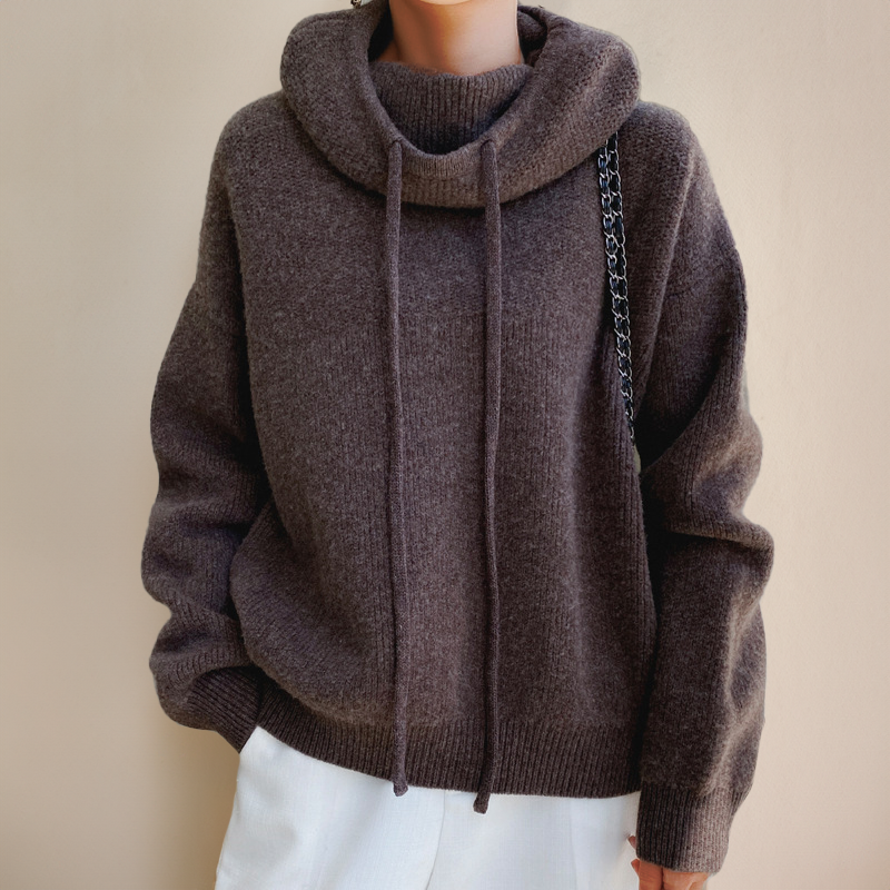 Pull à Capuche Doux et Chaud pour Femmes