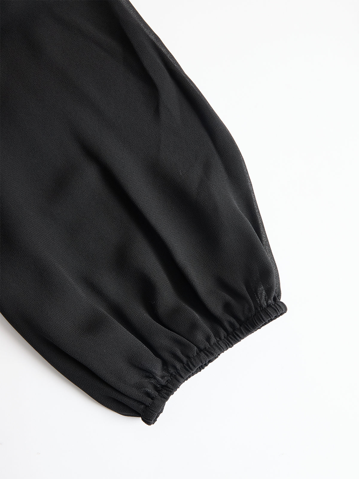 Ensemble Trois Pièces avec Blouse Transparente et Pantalon Large pour Femme | Idéal pour les Banquets