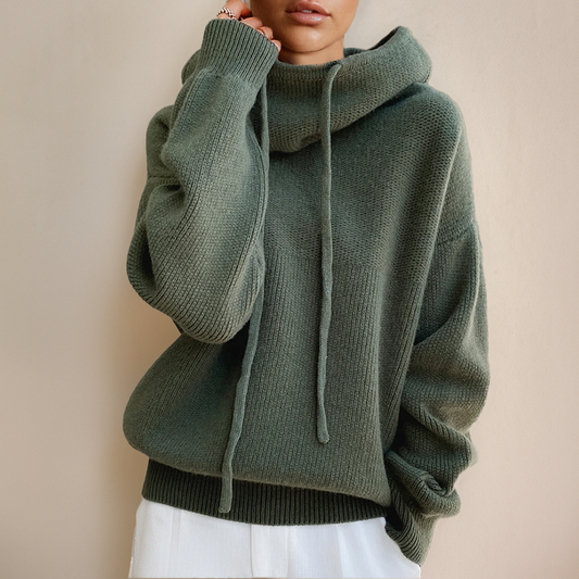 Pull à Capuche Doux et Chaud pour Femmes
