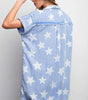 Robe en Denim Étoilée pour Femmes