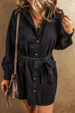 Robe Chemise en Denim pour Femmes