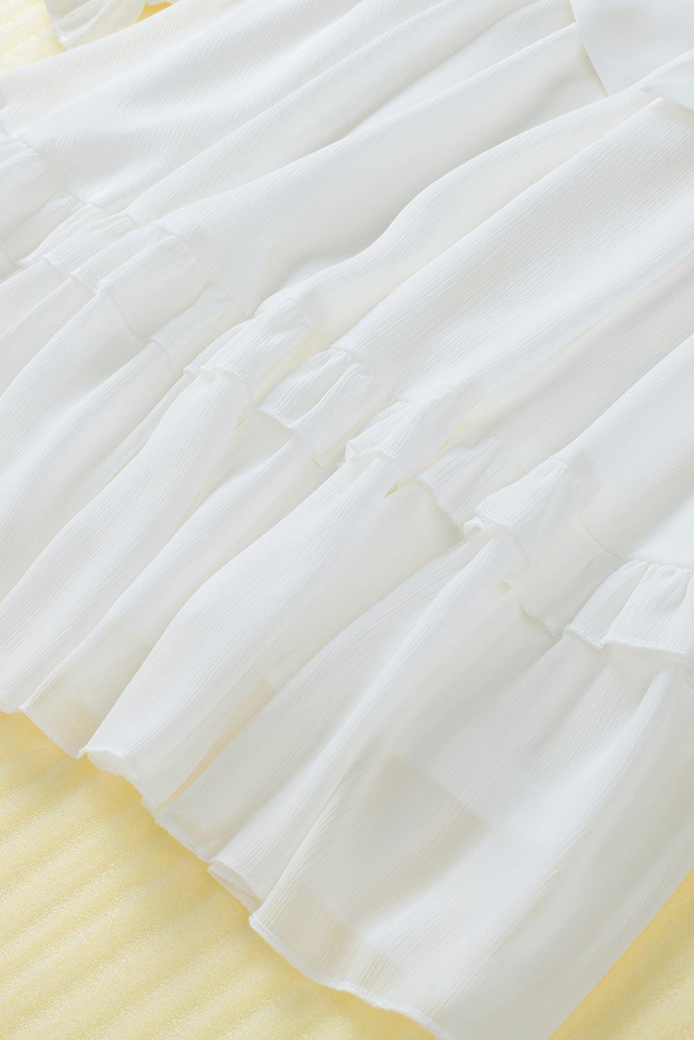 Robe Mini à Col V Profond pour Femmes