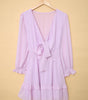 Robe Mini à Col V Profond pour Femmes