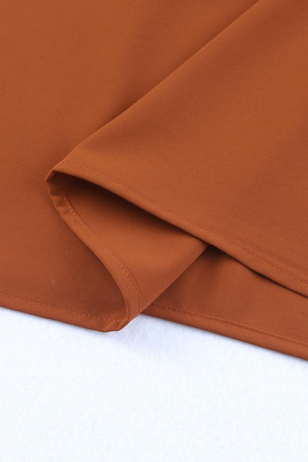 Robe Mini à Col V Profond pour Femmes