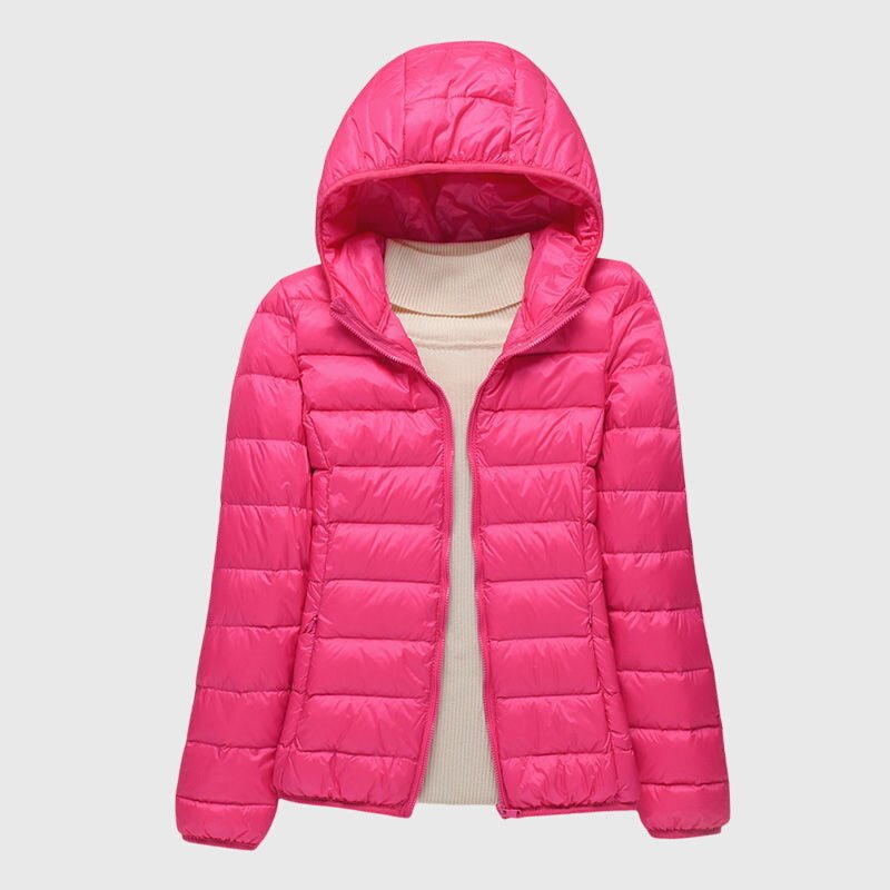 Doudoune Légère à Capuche pour Femme - Emilia Lane