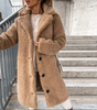 Manteau Teddy Doux pour Femmes