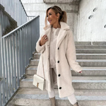 Manteau Teddy Doux pour Femmes