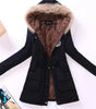 Parka Douillette à Capuche pour Femmes