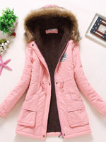 Parka Douillette à Capuche pour Femmes
