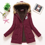 Parka Douillette à Capuche pour Femmes
