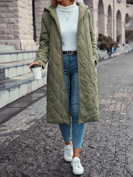 Veste Matelassée à Capuche pour Femmes