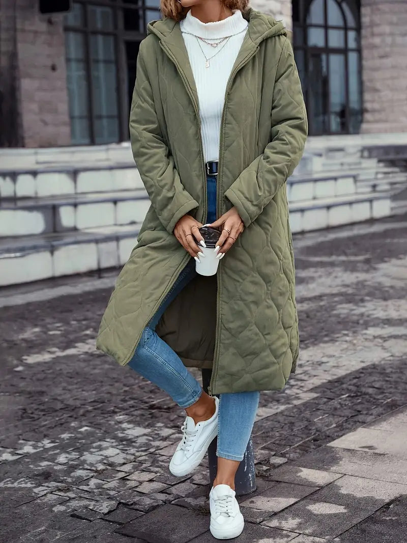 Veste Matelassée à Capuche pour Femmes