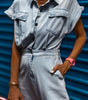 Robe Midi en Denim Élégante pour Femmes