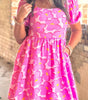 Robe Fleurie Émpire Élégante pour Femmes
