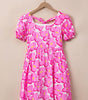 Robe Fleurie Émpire Élégante pour Femmes