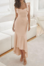 Robe de Soirée Chic à Dos Croisé
