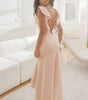 Robe de Soirée Chic à Dos Croisé