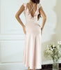 Robe de Soirée Chic à Dos Croisé