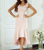 Robe de Soirée Chic à Dos Croisé