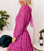 Robe Élégante à Manches Bouffantes pour Femmes