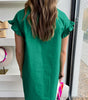 Robe Élégante avec Volants pour Femmes