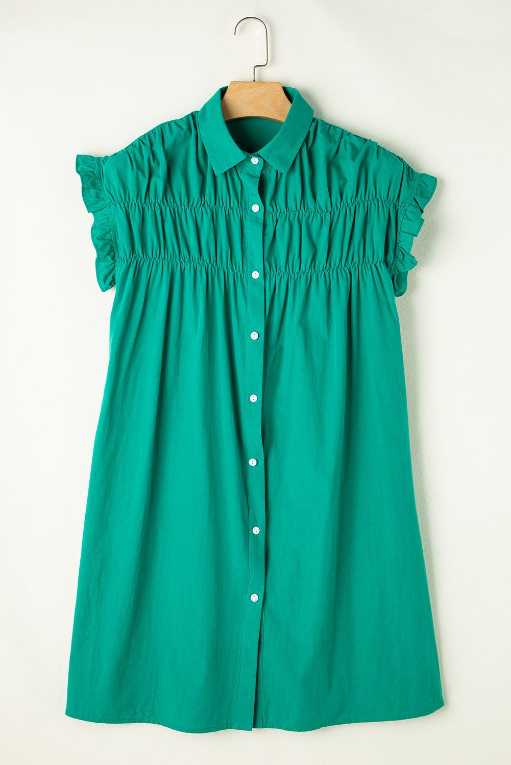 Robe Élégante avec Volants pour Femmes