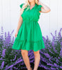 Robe Élégante à Encolure V Fendue pour Femmes