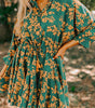 Robe Tunique Élégante avec Imprimé Floral pour Femmes