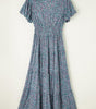 Robe Maxi Élégante à Col V pour Femmes