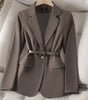 Blazer Élégant Uni pour Femmes