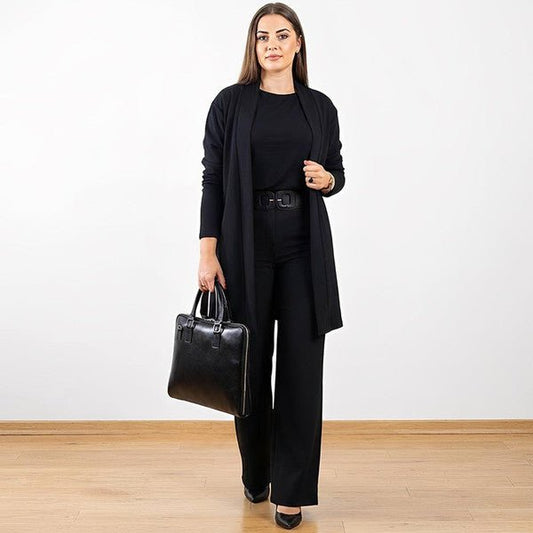 Ensemble 3 Pièces avec Veste Longue pour Femmes - Emilia Lane