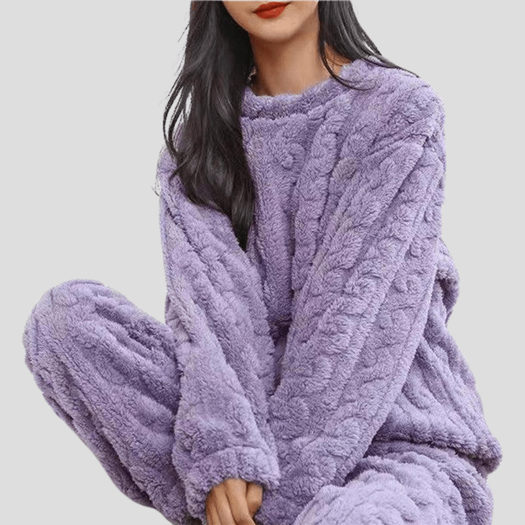 Ensemble de Pyjama en Polaire pour Femme - Emilia Lane