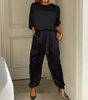 Ensemble Deux Pièces en Satin pour Femmes - Emilia Lane