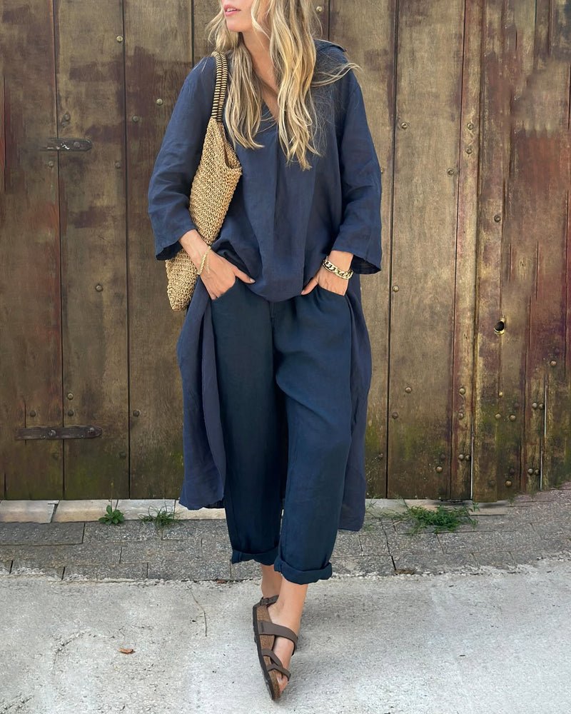 Ensemble pantalon décontracté pour femmes - Emilia Lane