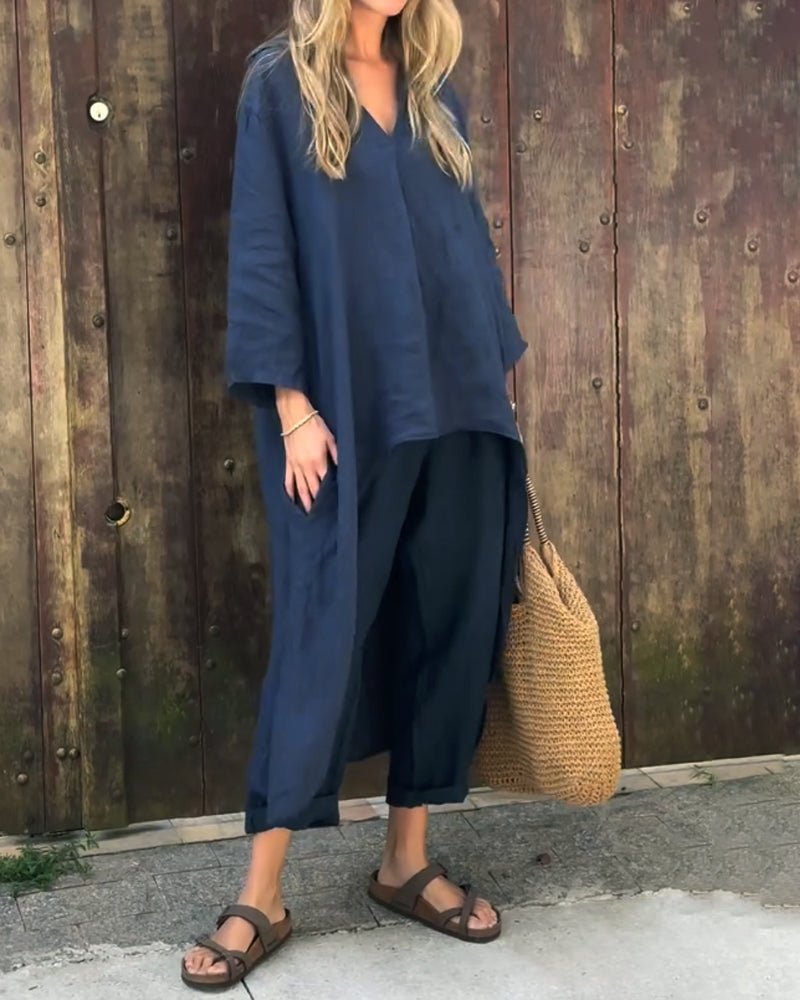 Ensemble pantalon décontracté pour femmes - Emilia Lane