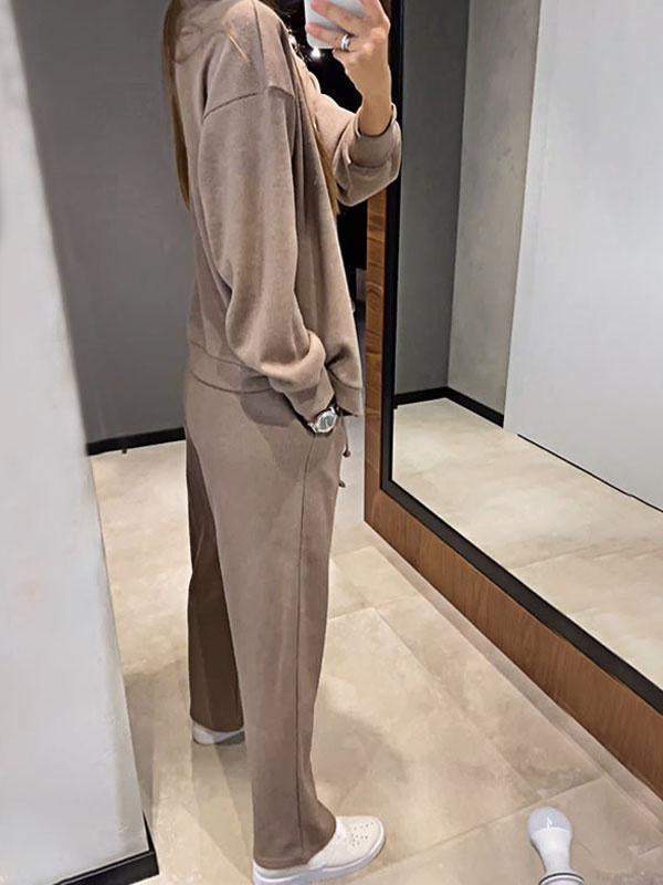 Ensemble Pantalon et Cardigan en Laine pour Femmes - Emilia Lane