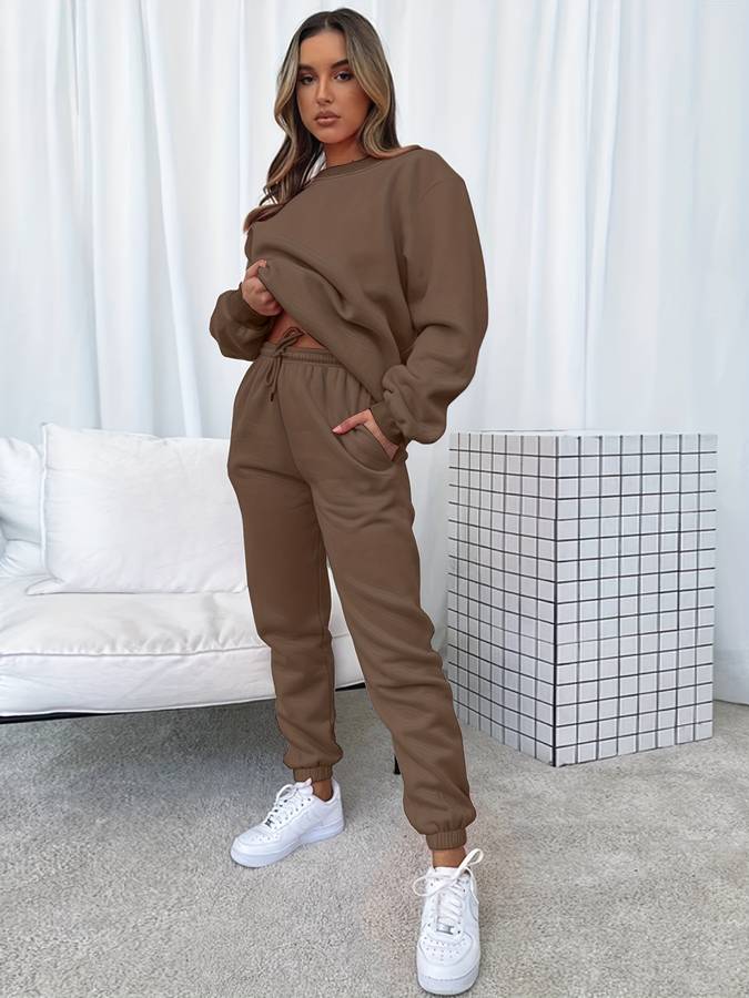 Ensemble Sweat et Pantalon Long Casual pour Femme - Emilia Lane