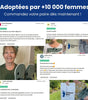 Basket Confortable et Légère Sans Lacets en Maille pour Femme