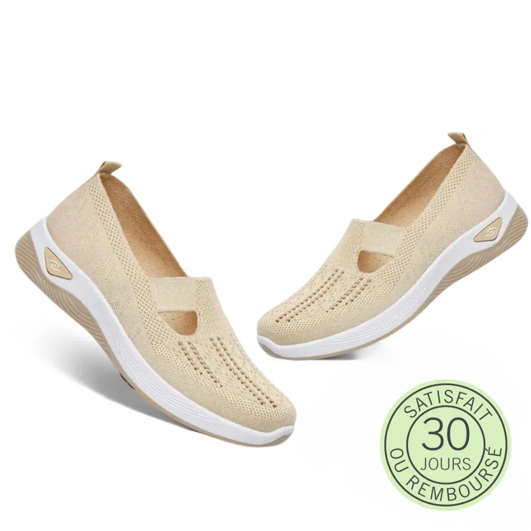 Basket Confortable et Légère Sans Lacets en Maille pour Femme