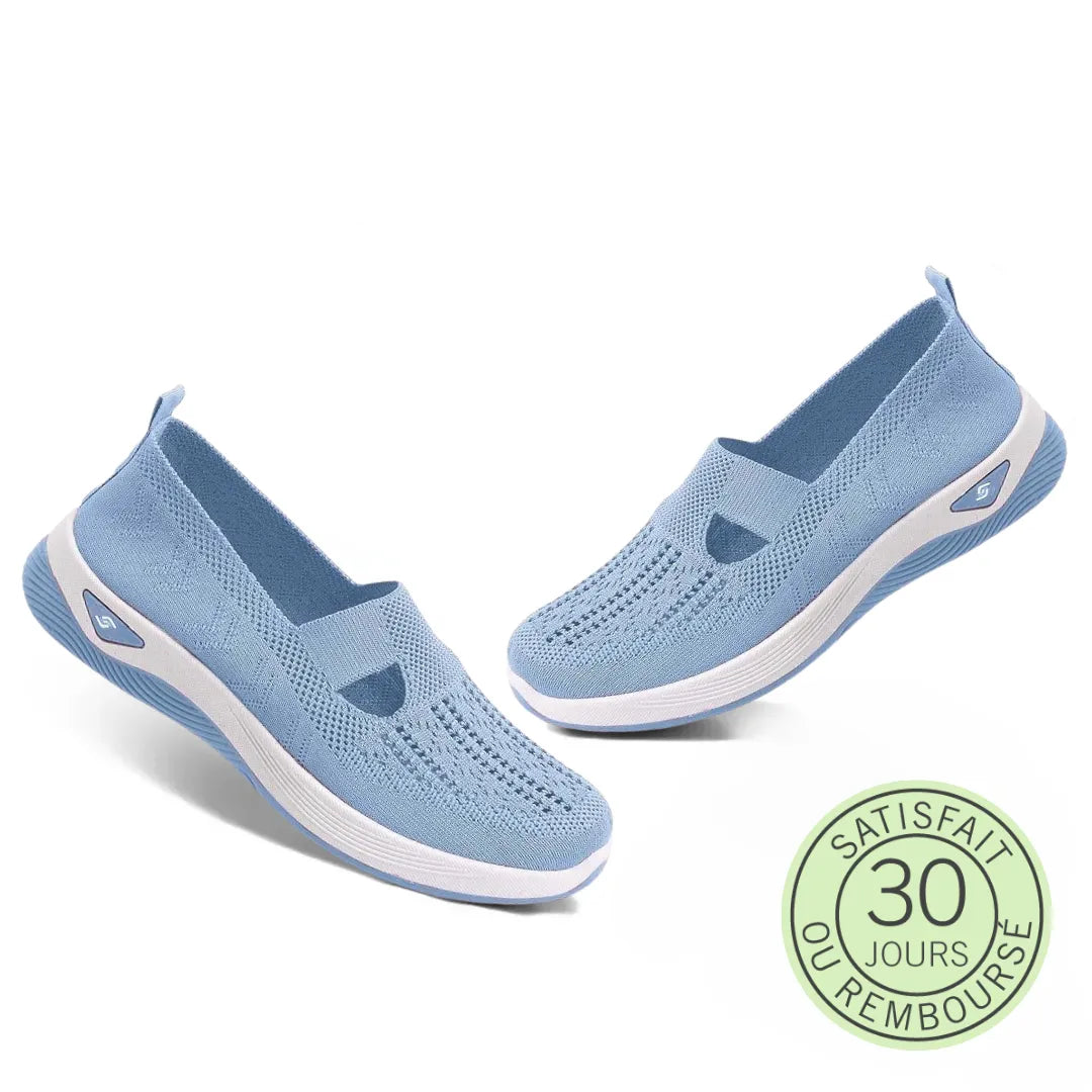 Basket Confortable et Légère Sans Lacets en Maille pour Femme