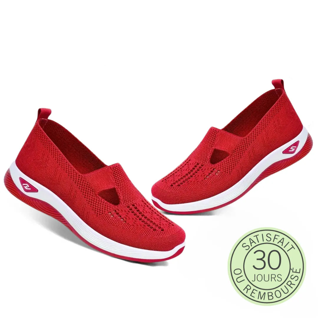 Basket Confortable et Légère Sans Lacets en Maille pour Femme